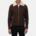 Coffner Brown Shearling Fur Jacket