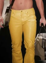Leather All Coller Jeans