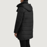 Moore Black Hooded Parka
