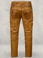 Outlaw Burnt Mustard Leather Pants