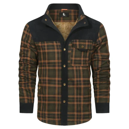 Plaid Shirt Jacket