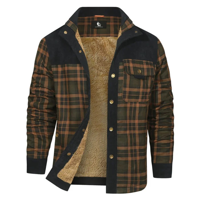 Plaid Shirt Jacket