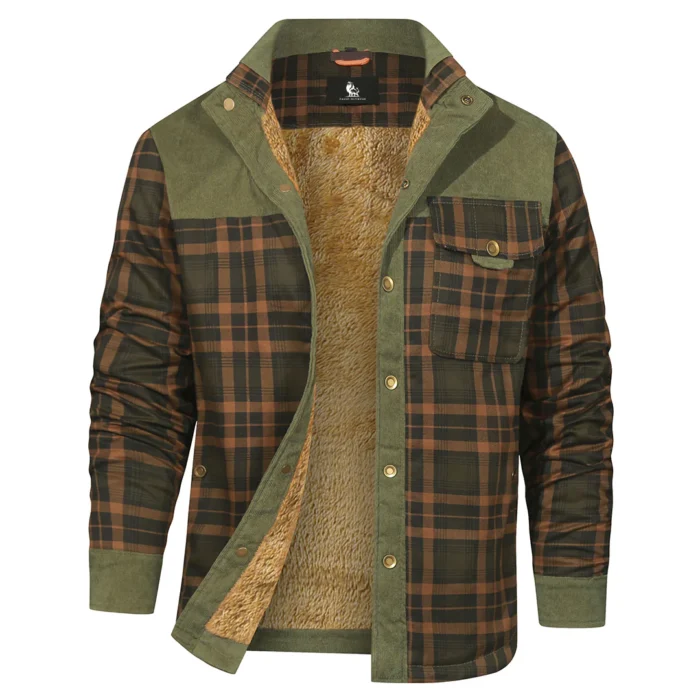 Plaid Shirt Jacket