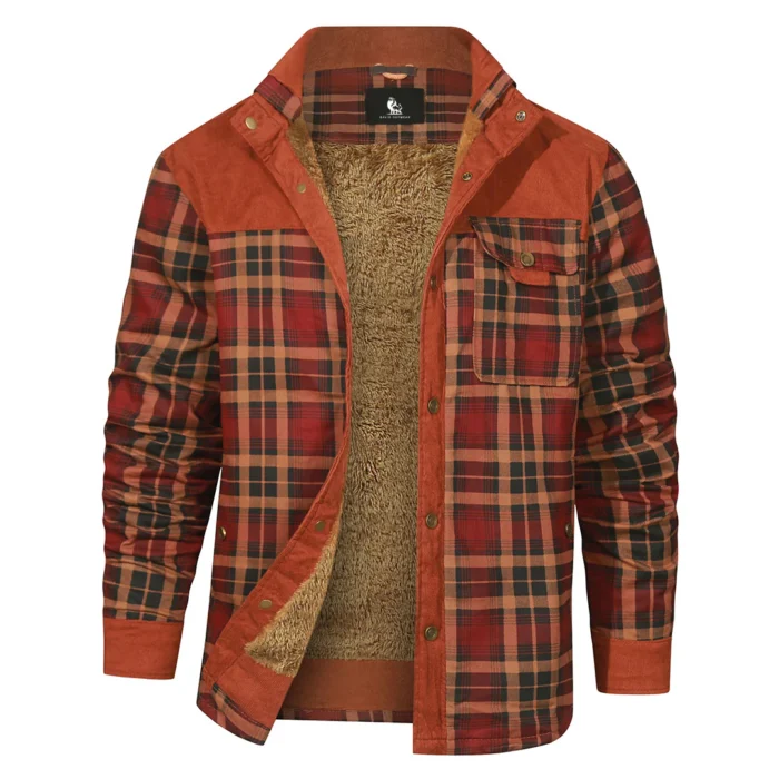 Plaid Shirt Jacket