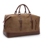 Vintage Duffle Brown Bag