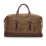 Vintage Duffle Brown Bag