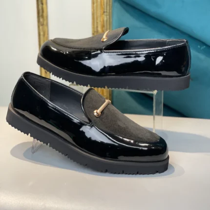 Aflatoon Chunky-Blk Patent-X 008