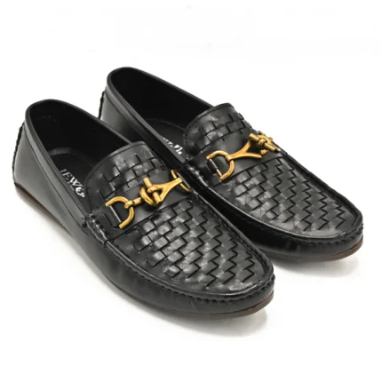 BLK-LOAFERS-TM 4438